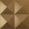 Ekena Millwork 11 7/8in. W x 11 7/8in. H Tirana EnduraWall Decorative 3D Wall Panel Covers 0.98 Sq. Ft. WP12X12TICGH - alternate 1